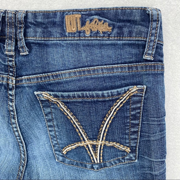 Kut From The Kloth Medium Wash Flare Jean - Picture 8 of 11